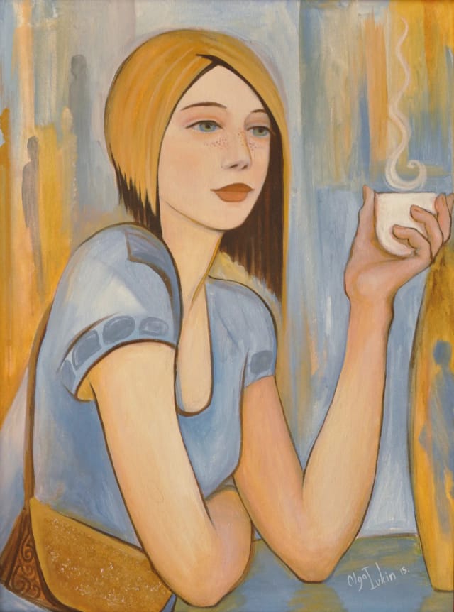 Coffee With Milk. A Girl.
