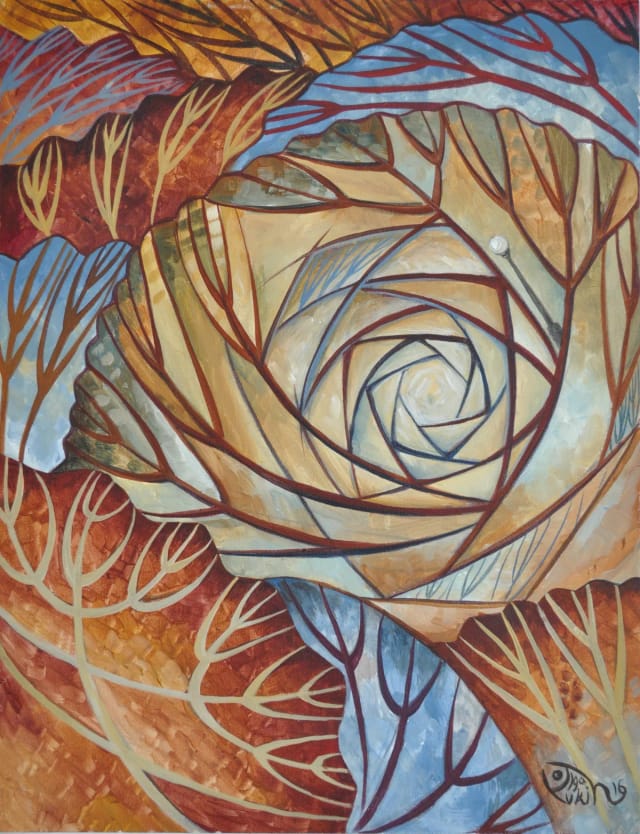 Tree Light ochre zoom