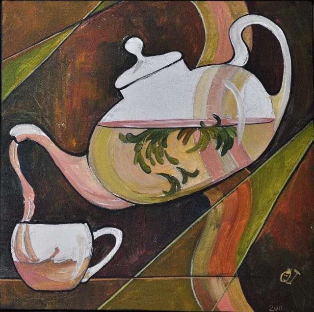 Teapot-7 Green Tea