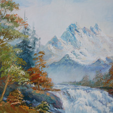 Alps Acrylic 18x24